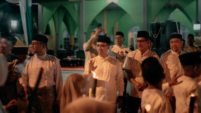 Ribuan Warga Sawang Semarakkan Pawai Obor 1 Muharam 1448 H, Bupati Iskandarsyah Ajak Perkuat Ukhuwah dan Syiar Islam
