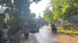 Akibat Lumpur Truk Molen Proyek Apartemen Pentagon Tanjung Uma Bikin Warga Berjatuhan
