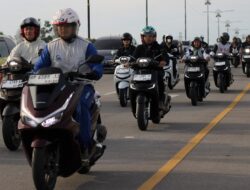 Honda Kepri Gelar Sunmori dan Healthy Walk Bersama Jurnalis serta Content Creator