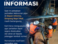 ‎Krisis Air di Batam Center: “Mati Total, Kami Terpaksa Mandi Pakai Air Galon!”