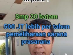 Ketika Plafon Bolong  SMPN 20 Batam Menjadi Panggung, Ruang Klarifikasi Justru Tertinggal