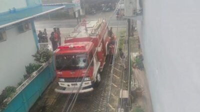 Belum 48 Jam, Ruko Kos yang Sempat Viral di Tanjungpinang Kembali Terbakar