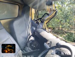 Truk B Log Ringsek Parah di Landak, Perusahaan Tutup Informasi Kecelakaan