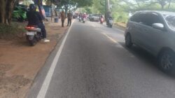 Tumpahan Oli di Jalan Raja Ali Haji Bikin Jalan Licin, Sekitar Enam Pengendara Motor Terjatuh