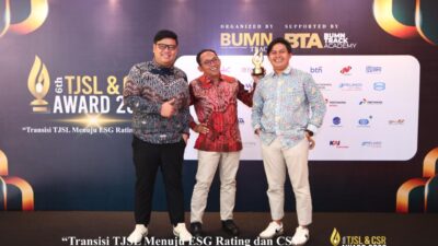 Pertamina Patra Niaga Regional Sumbagut Raih Predikat Platinum TSJL & CSR Award 2026, Bukti Nyata Komitmen Keberlanjutan