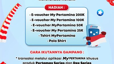 Pertamina Patra Niaga Regional Sumbagut Semarakkan HUT ke-81 Republik Indonesia Melalui MyPertamina Berbagi Hadiah Kemerdekaan di 24 SPBU