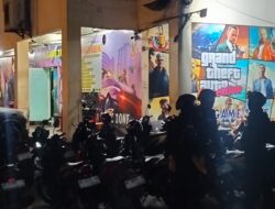 Polisi Grebek Lokasi Perjudian  Gelper dan Kasino di Depan Hotel Utama
