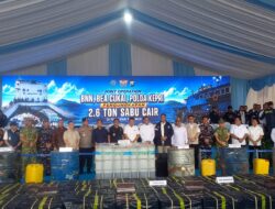 Kapal Berbendera Tanzania Dicegat di Kepri: 2,6 Ton Sabu Cair dan Jutaan Rokok Ilegal Disita!