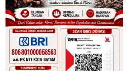 Wujud Peduli Korban Gempa Flores, PK NTT Kota Batam Galang Donasi di Sejumlah Titik