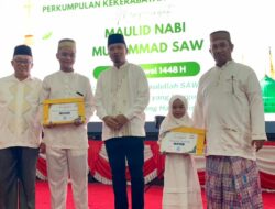DPD PKSS Karimun Gelar Maulid Nabi, Berikan Sertifikat kepada Juara MTQ