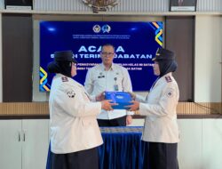 Serah Terima Jabatan dan Pisah Sambut Kalapas Perempuan Kelas IIB Batam Berlangsung Khidmat