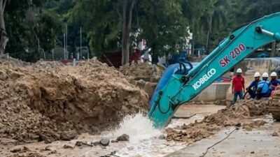 Tiga Hari Tanpa Aliran Air Bersih, Warga Batam Minta PT ABH Percepat Perbaikan dan Relokasi Pipa di Muka Kuning