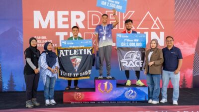 Panbil Nature Reserve Suguhkan Jalur Ekstrim & Pedas, Peraih Podium Juara 1 Pria Merdeka Trail Run Capai Garis Finish Hanya Dengan Waktu 42 Menit!