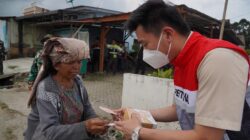Pertamina Patra Niaga Regional Sumbagut Gerak Cepat, Salurkan Bantuan Pasca Erupsi Gunung Sinabung di Kabupaten Karo