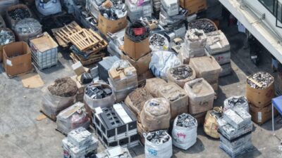 Tiga Kontainer Milik PT Esun Diduga Berisi Limbah Elektronik Ilegal yang Dikirim ke Malaysia