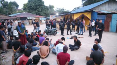 Polda Kepri Amankan 114 Orang Diduga Narkoba di Kampung Madani dalam KYRD