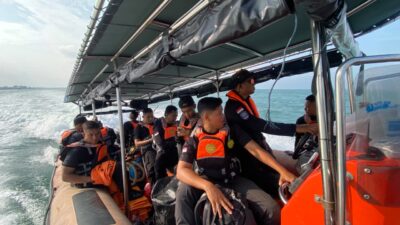 KN SAR Purworejo 101 Dikerahkan untuk Operasi SAR KM Virgo Transport 8 di Perairan Kalsel
