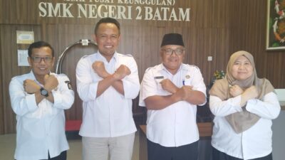 Kementerian P2MI Gandeng SMK Negeri 2 Batam Sukseskan Program SMK go Global