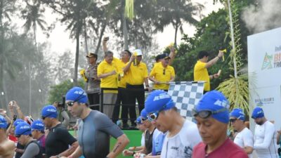 Gubernur Ansar Lepas 583 Peserta Bintan Triathlon 2026, Perkuat Kepri sebagai Destinasi Sport Tourism