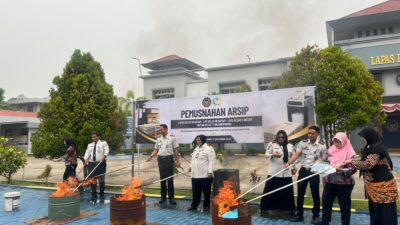 LPP Batam Ikuti Kegiatan Pemusnahan Arsip Tahun 2026