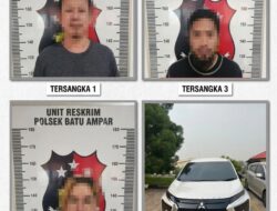 Polsek Batu Ampar Tindak Ratakan Sindikat Laporan Palsu dan Fraud Asuransi: Tiga Tersangka Disergap
