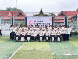 Peringati Sumpah Pemuda, LPP Batam Gelar Upacara Bersama Seluruh UPT Pemasyarakatan Se- Kota Batam